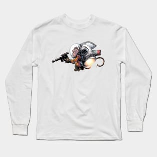 Jetpack Monkey Long Sleeve T-Shirt